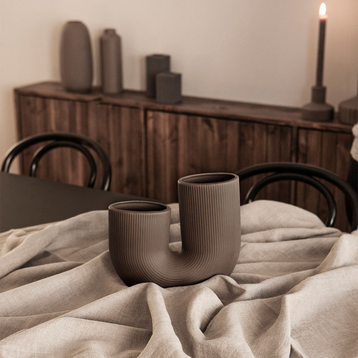 vase stravalla braun storefactory 85016