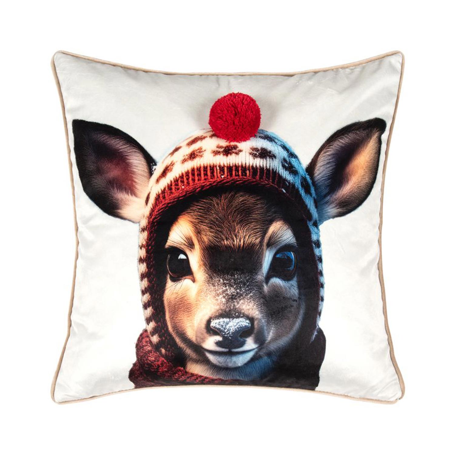 pad - Winter Animal Kissenhülle 40x40 cm Bambi