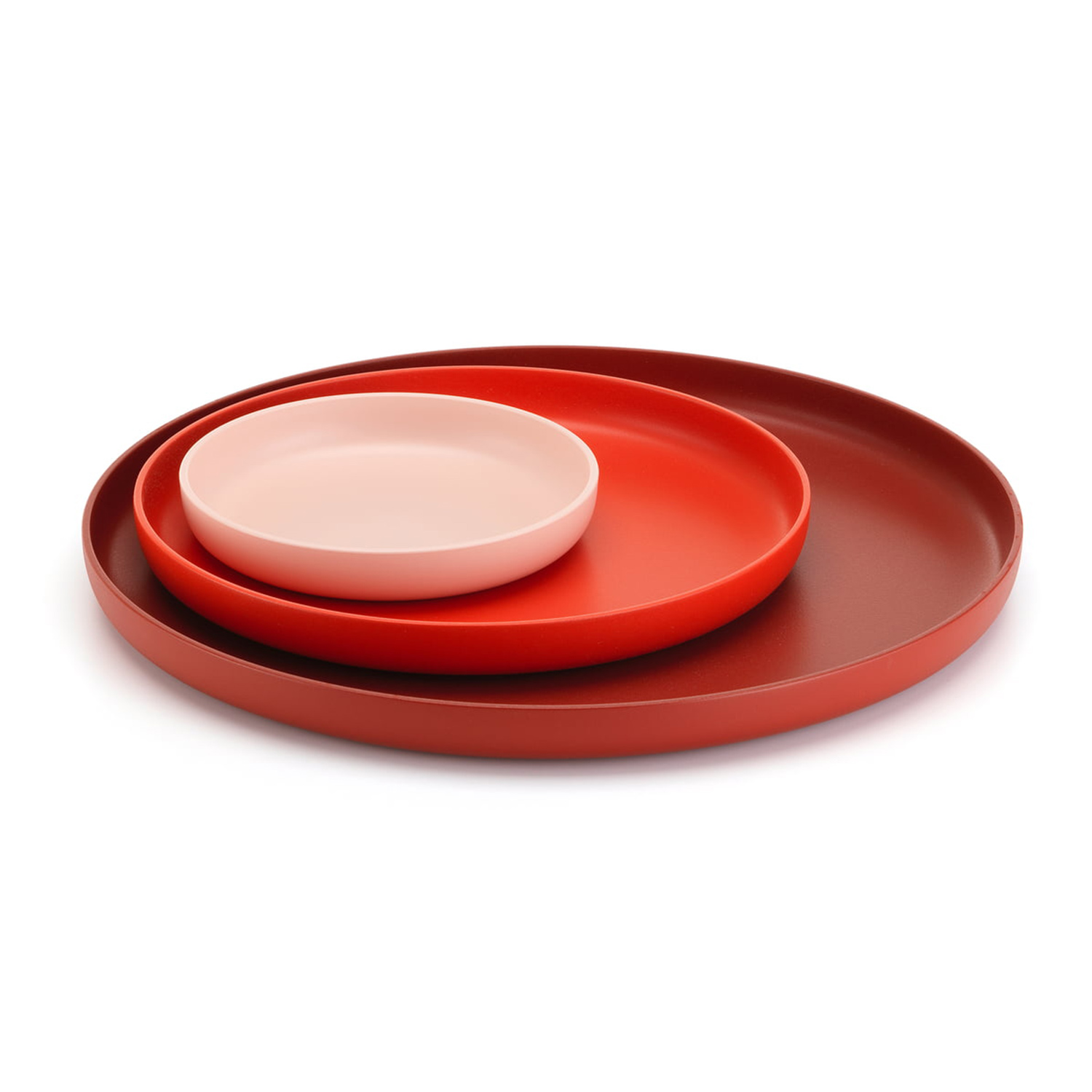 vitra tray 3 er set rot 36218