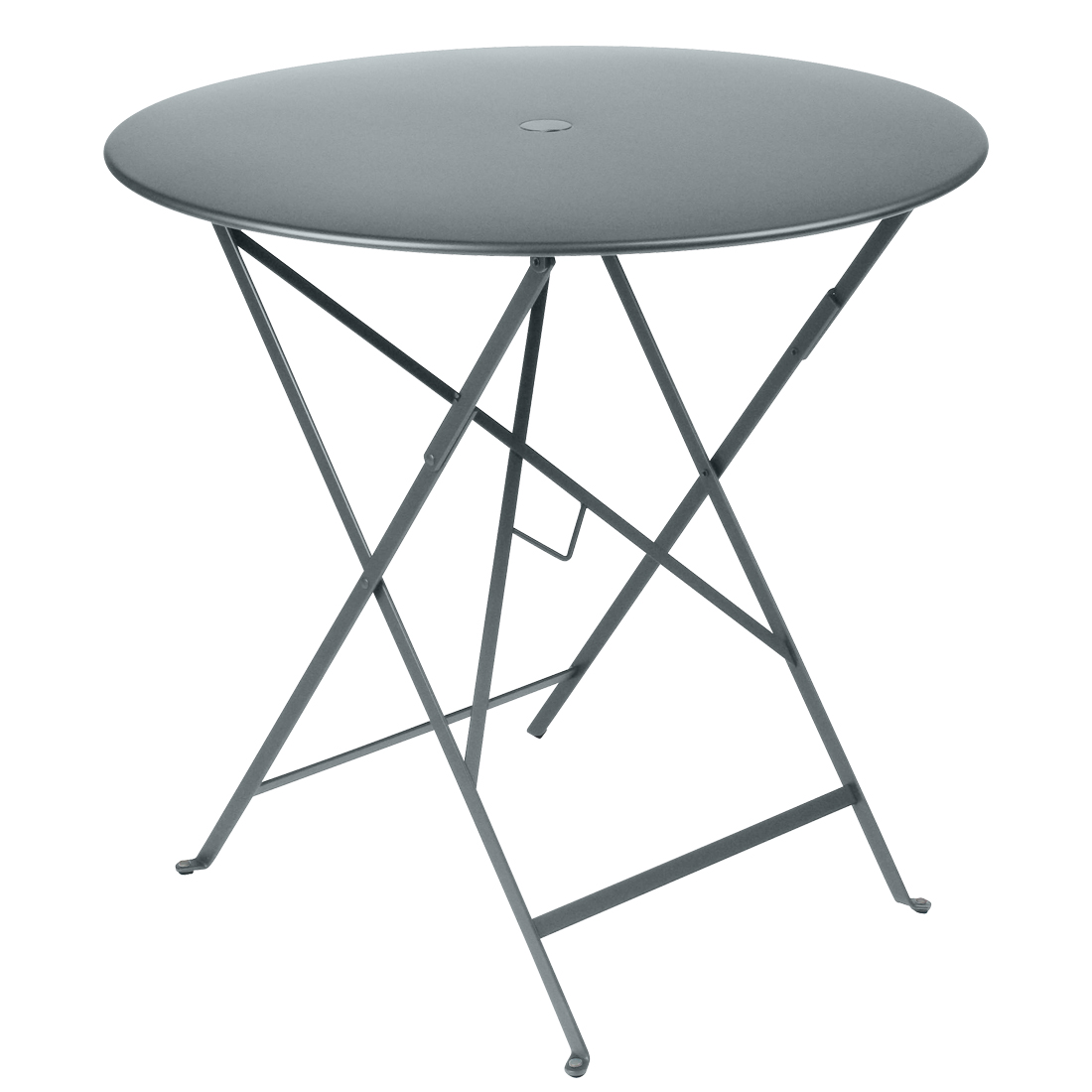fermob bistro tisch rund 77cm gewittergrau 26 77566