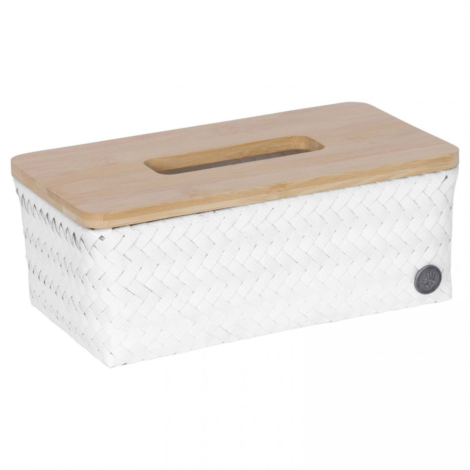 handed by top fit taschentuchbox white 93494
