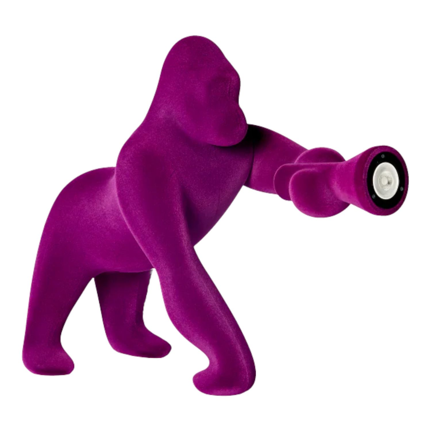 Qeeboo - Kong XS Velvet Finish Tischleuchte violett