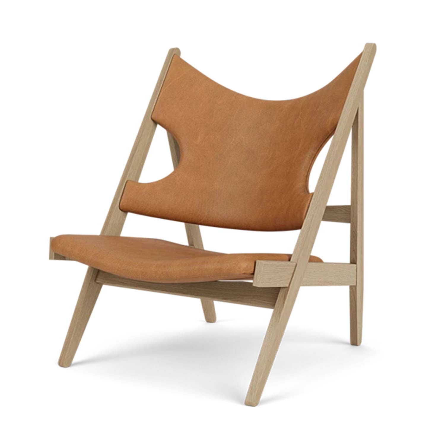 Audo - Knitting Lounge Chair natural oak/dunes