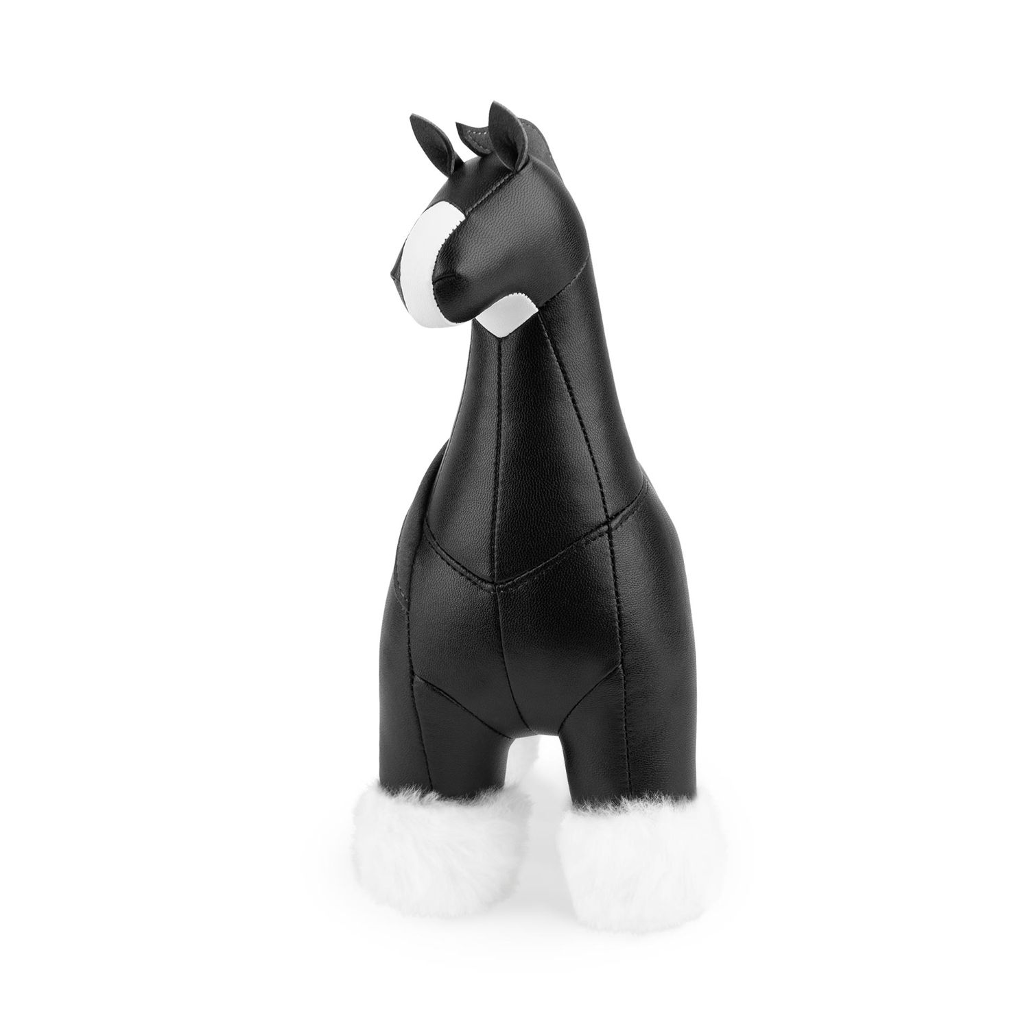 Züny - Buchstütze Pferd Shire black/dark grey