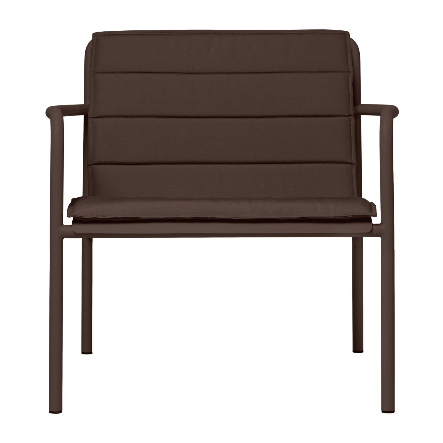 Ferm Living - Dapple Auflage f. Lounge Chair dark chocolate