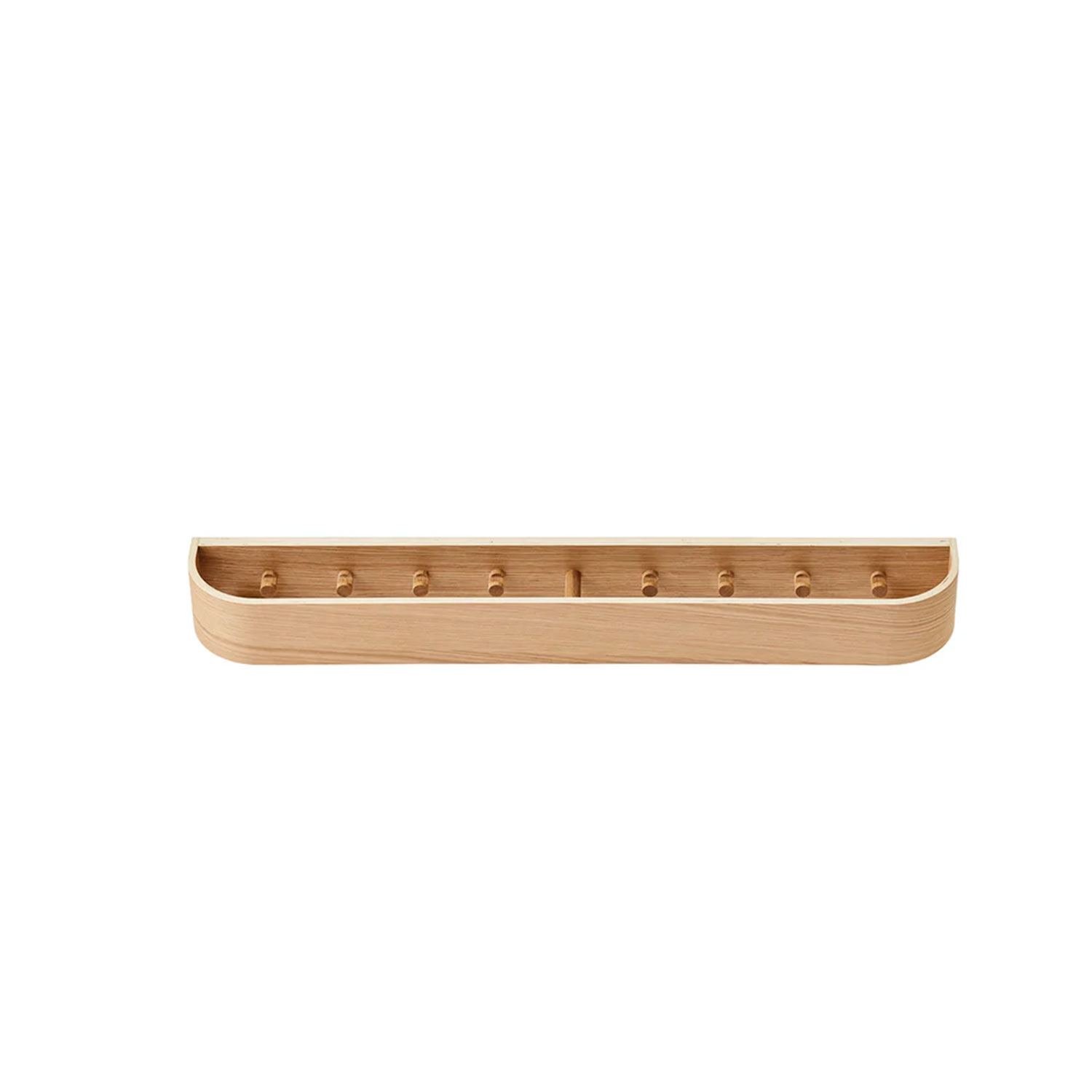 Audo - Epoch Wandregal mit Haken 79 cm eiche natur