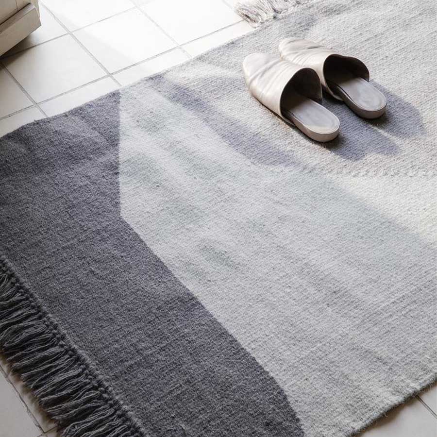 ferm living kelim rug earth teppich