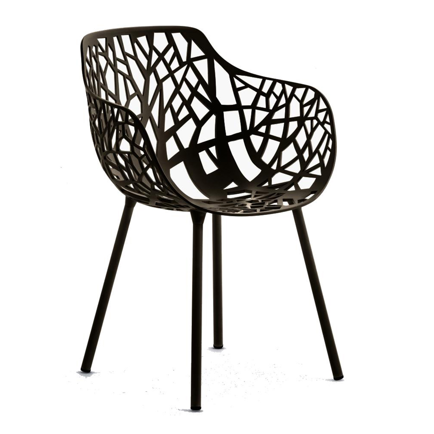 fast forest stuhl schwarz outdoor 25664