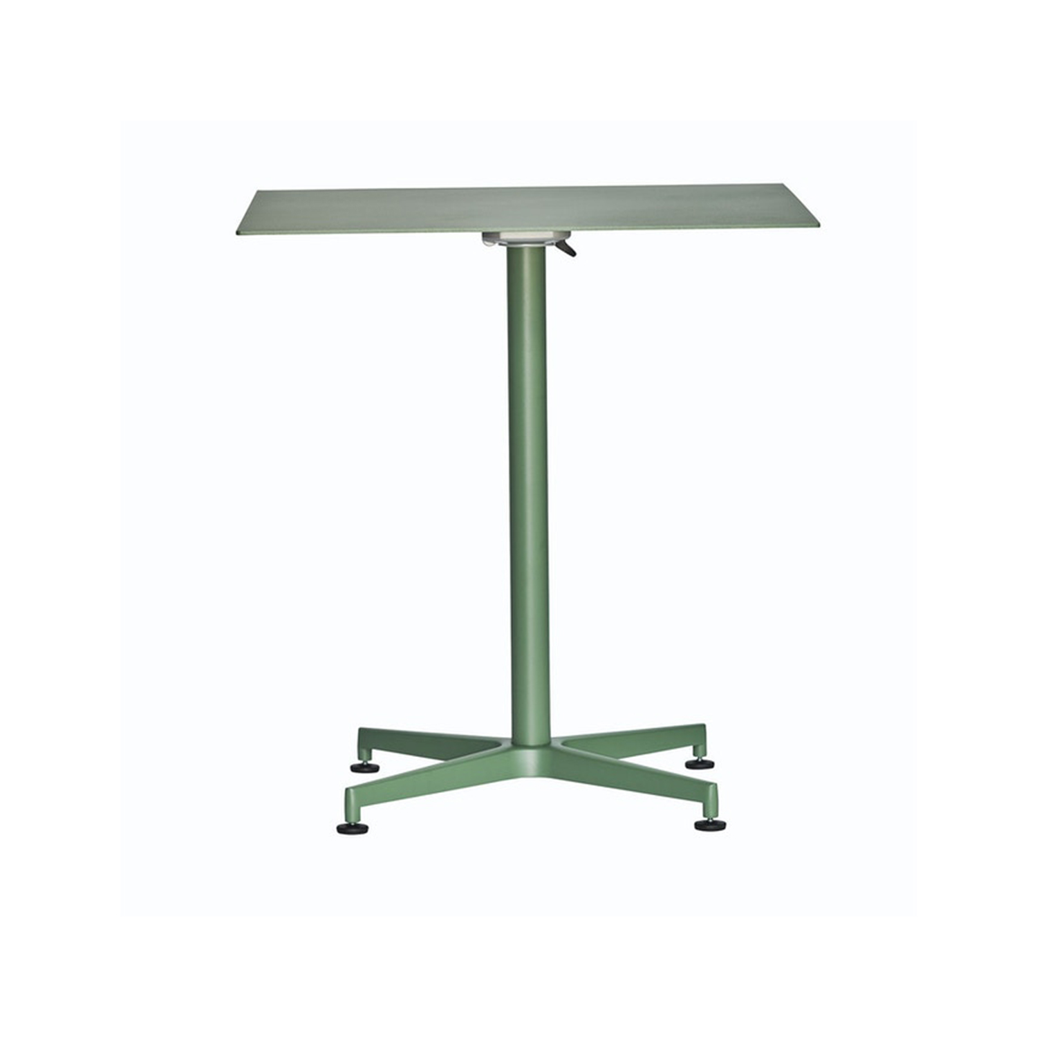 fiam klapptisch vega eckig salbei aufgeklappt 66319