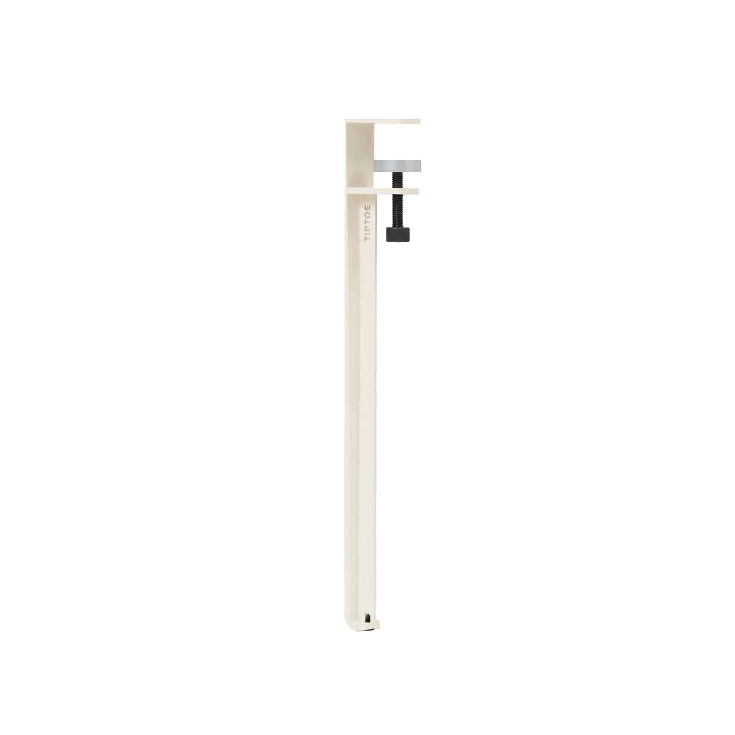 Tiptoe - Tischbein für Couchtisch 43 cm weiß-creme