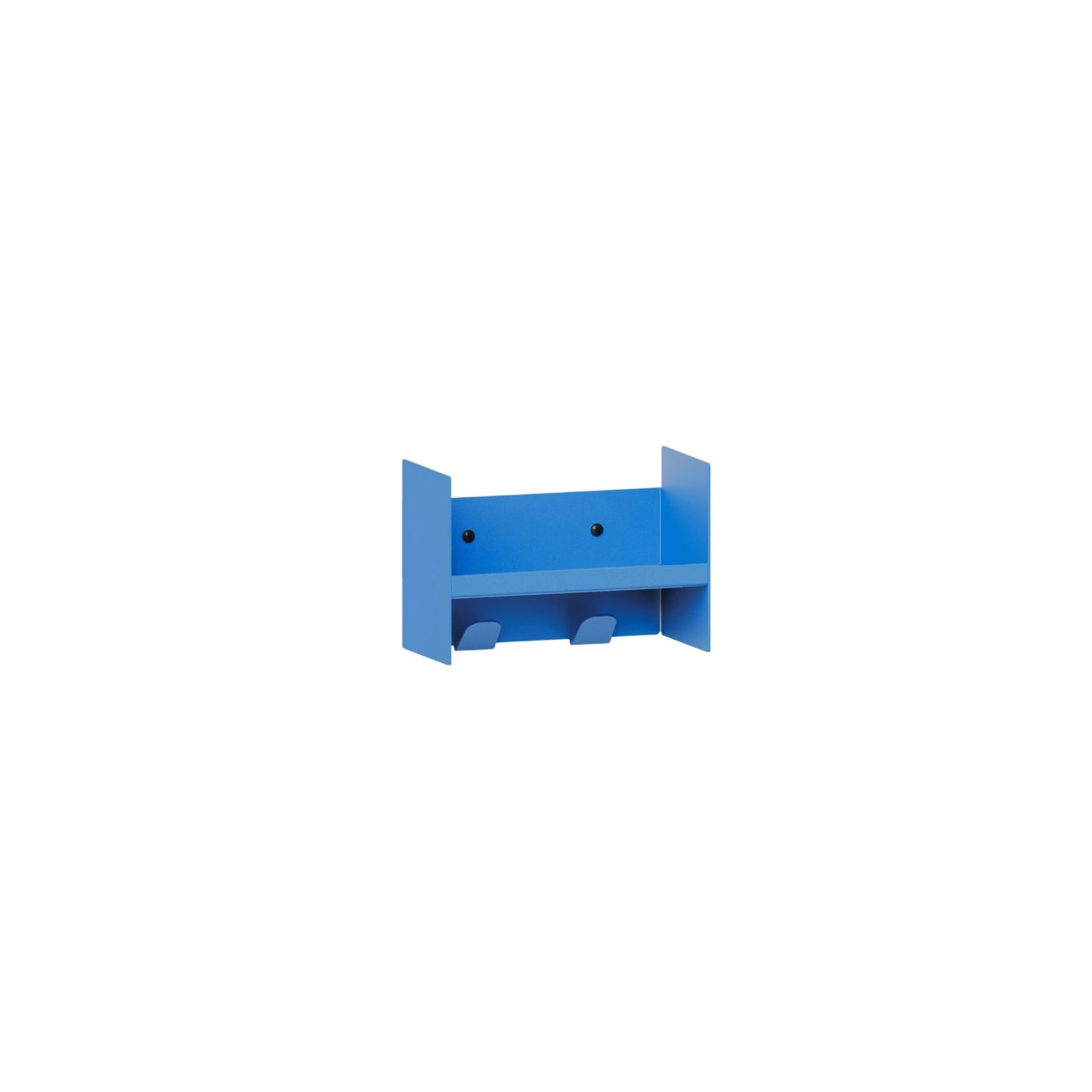 Tiptoe - PLI Slim Wandgarderobenregal 20x10 cm azurblau