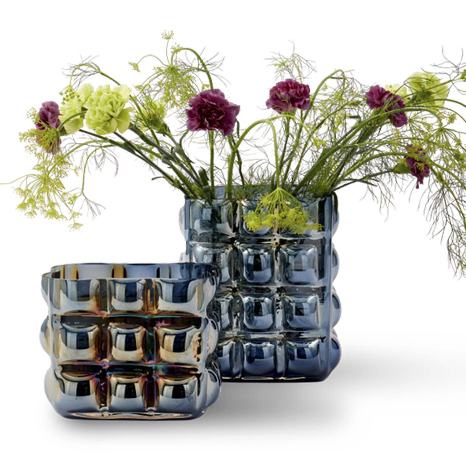 Pols Potten - Bubble Vase S dunkelblau