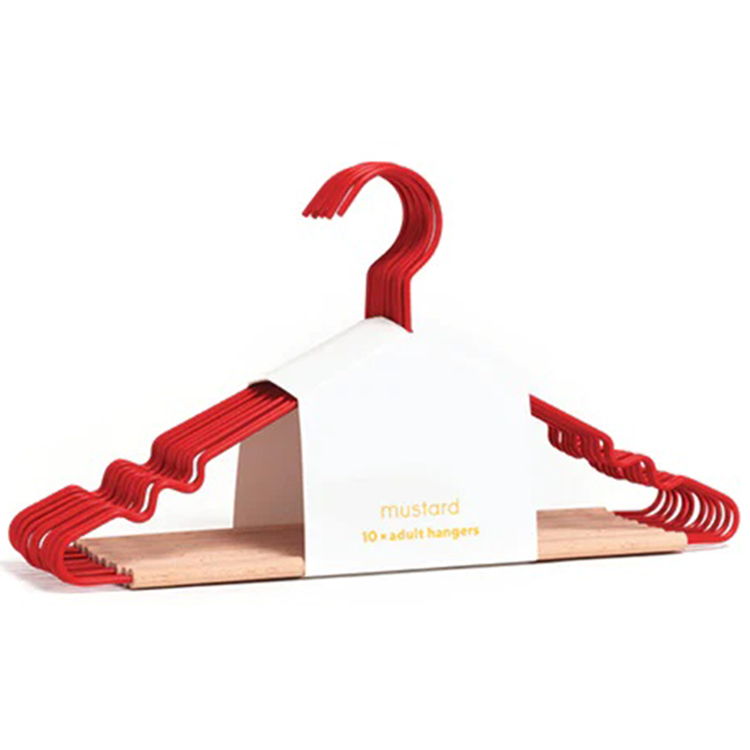 mustard made adult top hangers kleiderbuegel poppy 97059