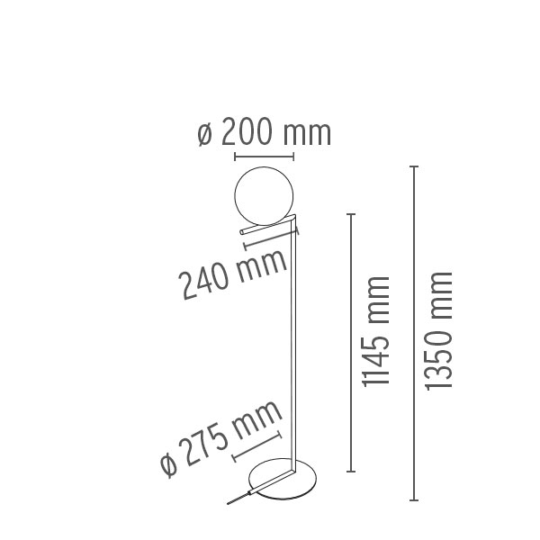 flos ic f1 abmessungen 24653