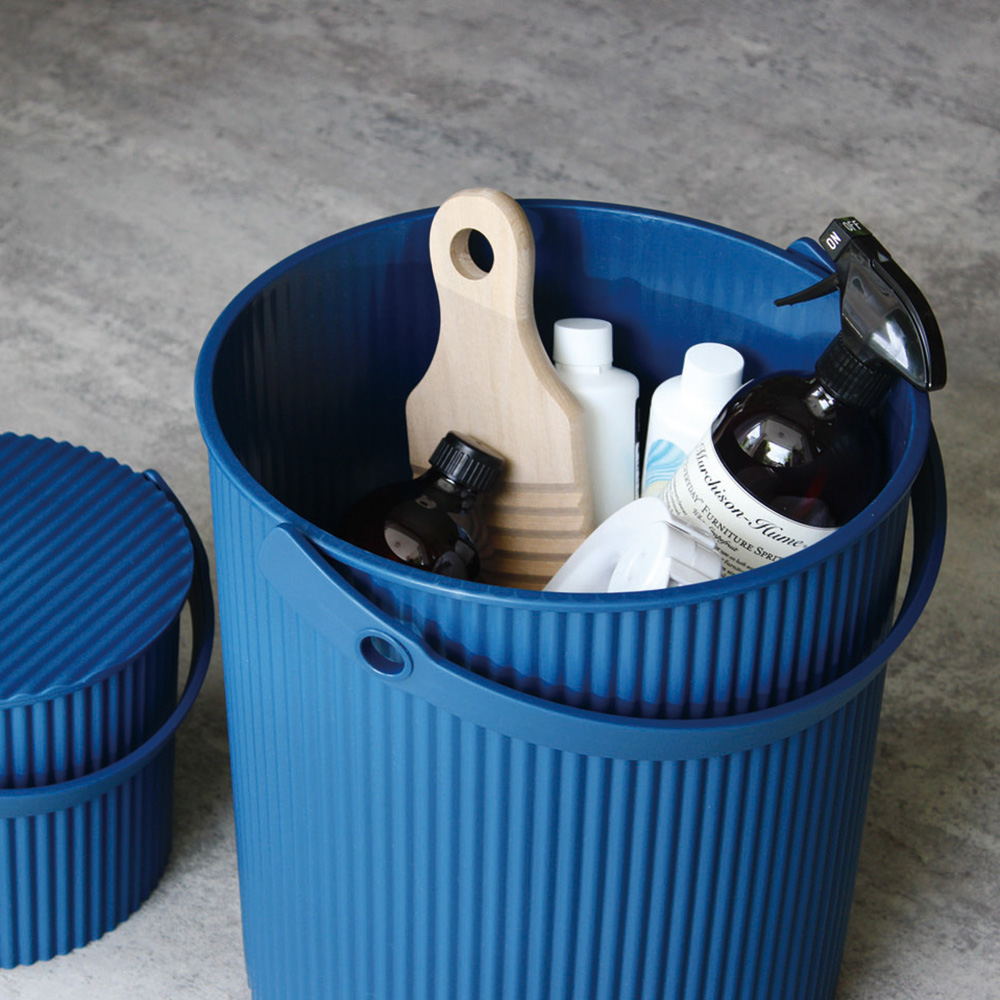 Hachiman - Omnioutil Eimer mit Deckel 10 l senf