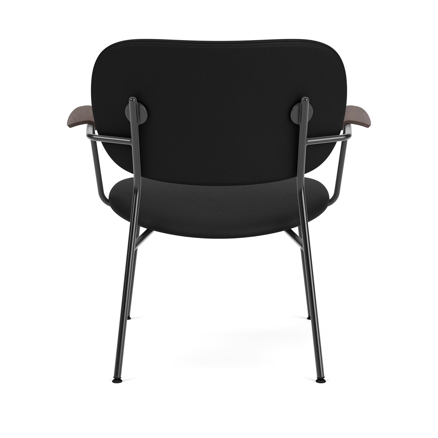 Audo - Co Lounge Chair schwarz/Dark Oak schwarz