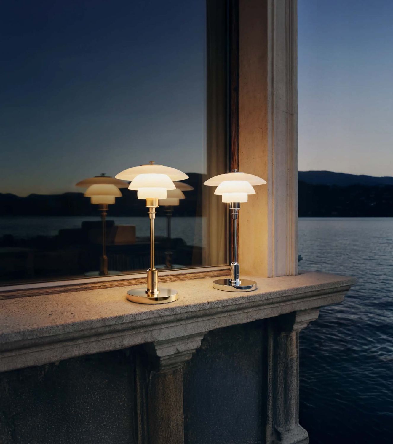 Louis Poulsen - PH 1/1 Portable Tischleuchte chrome
