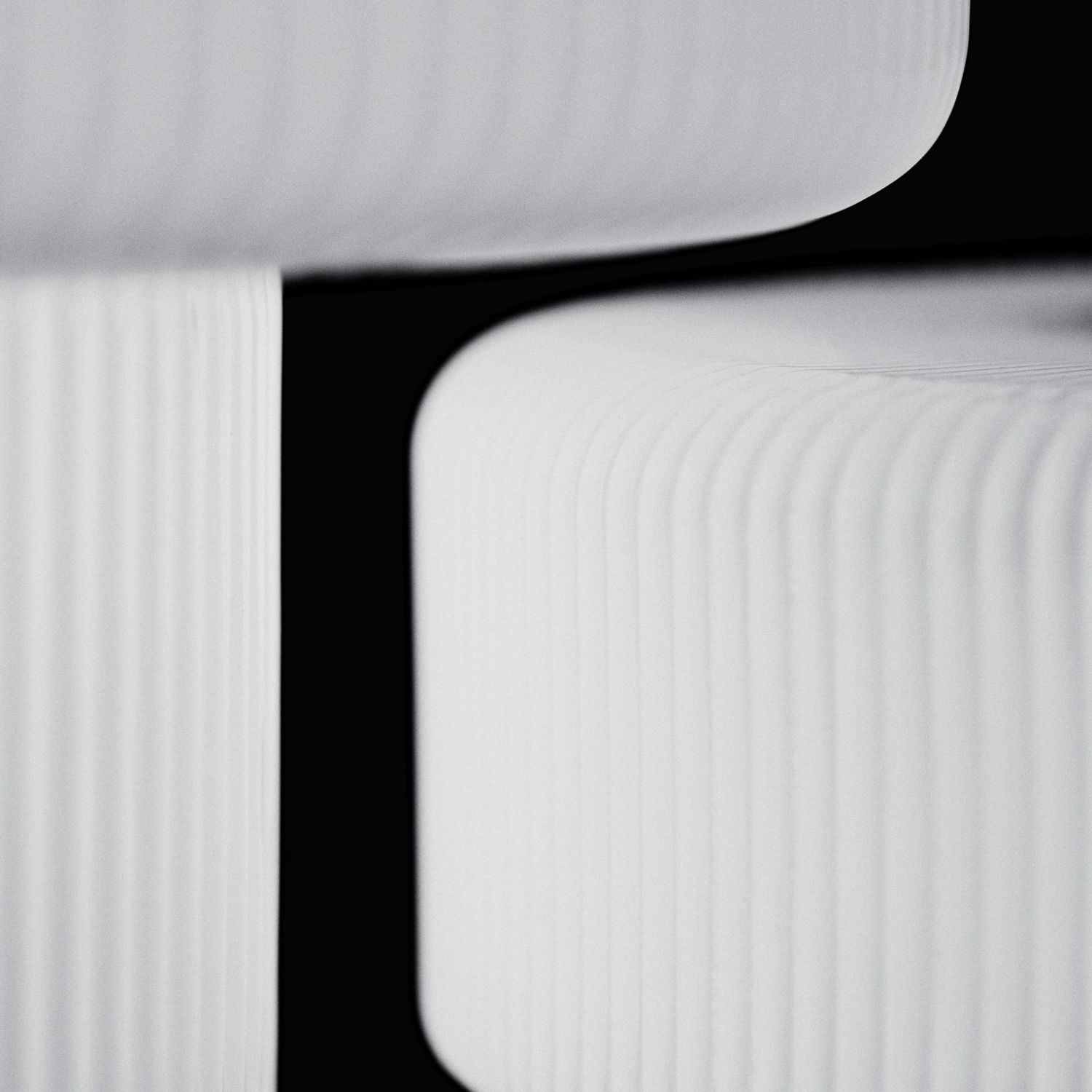 Ferm Living - Ripple portable Lampe H10 weiß