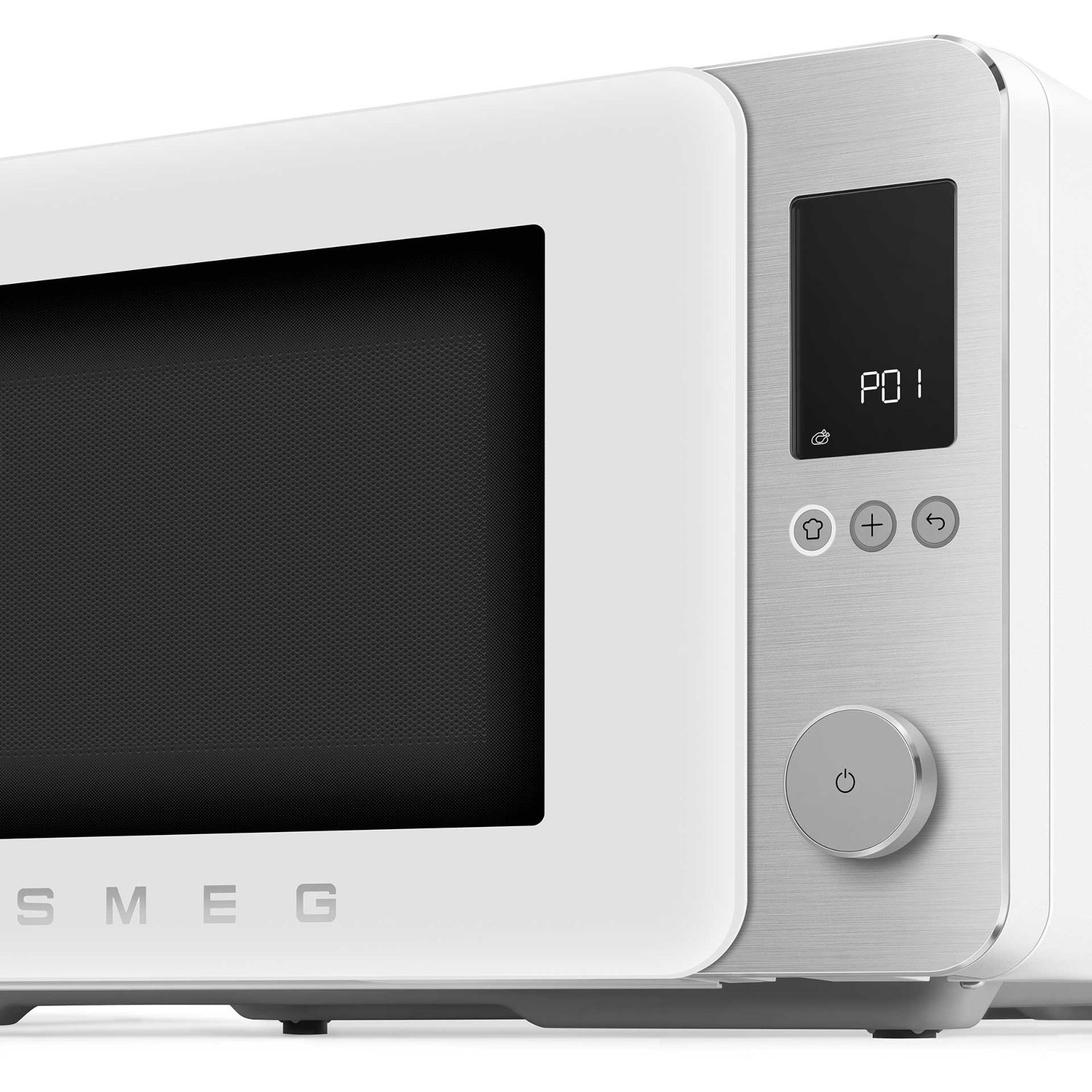 SMEG - Kombi-Mikrowelle mit Air Fry MOC02 weiß