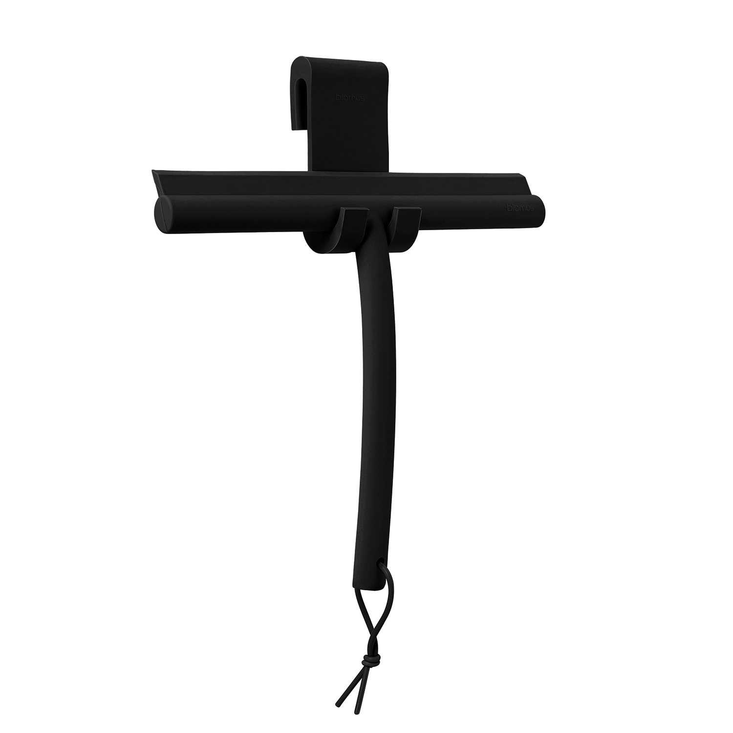 blomus vipo duschwischer schwarz 82038