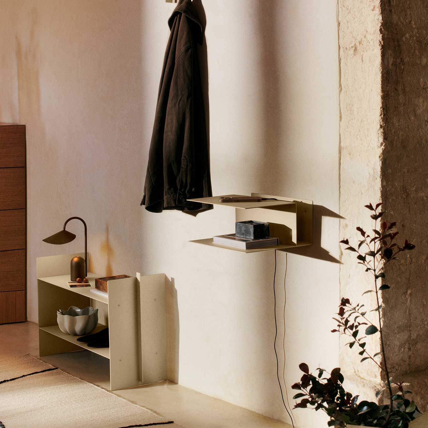 Ferm Living - Lager Nachttisch cashmere