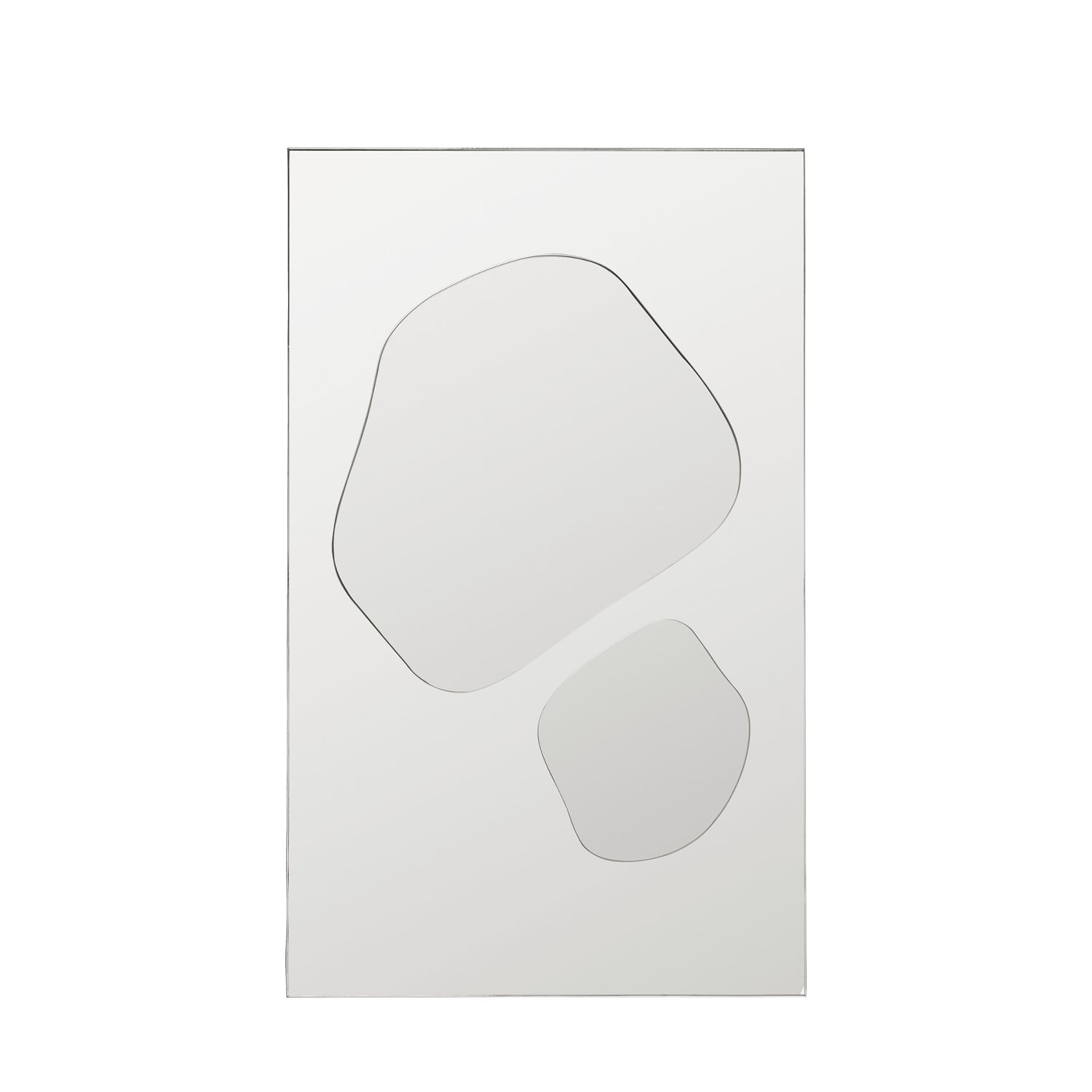 Ferm Living - Folia chrom Spiegel H 82 cm