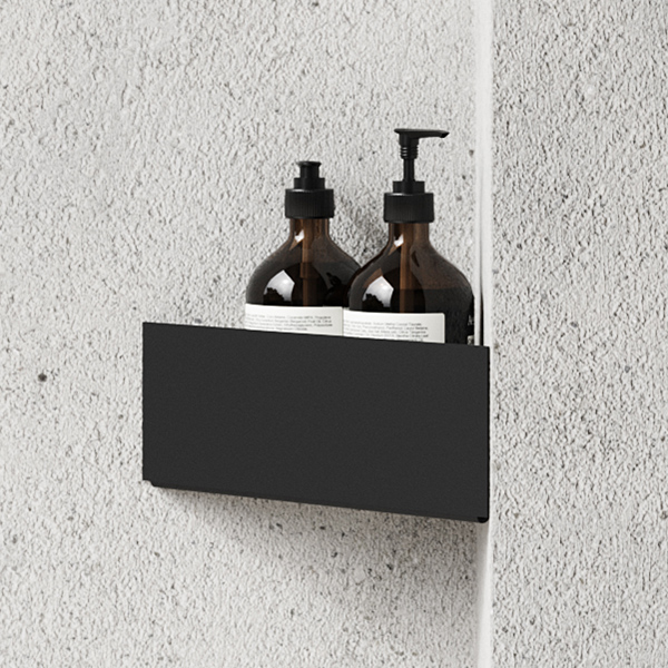 nichba badablage ecke schwarz 100109 71981
