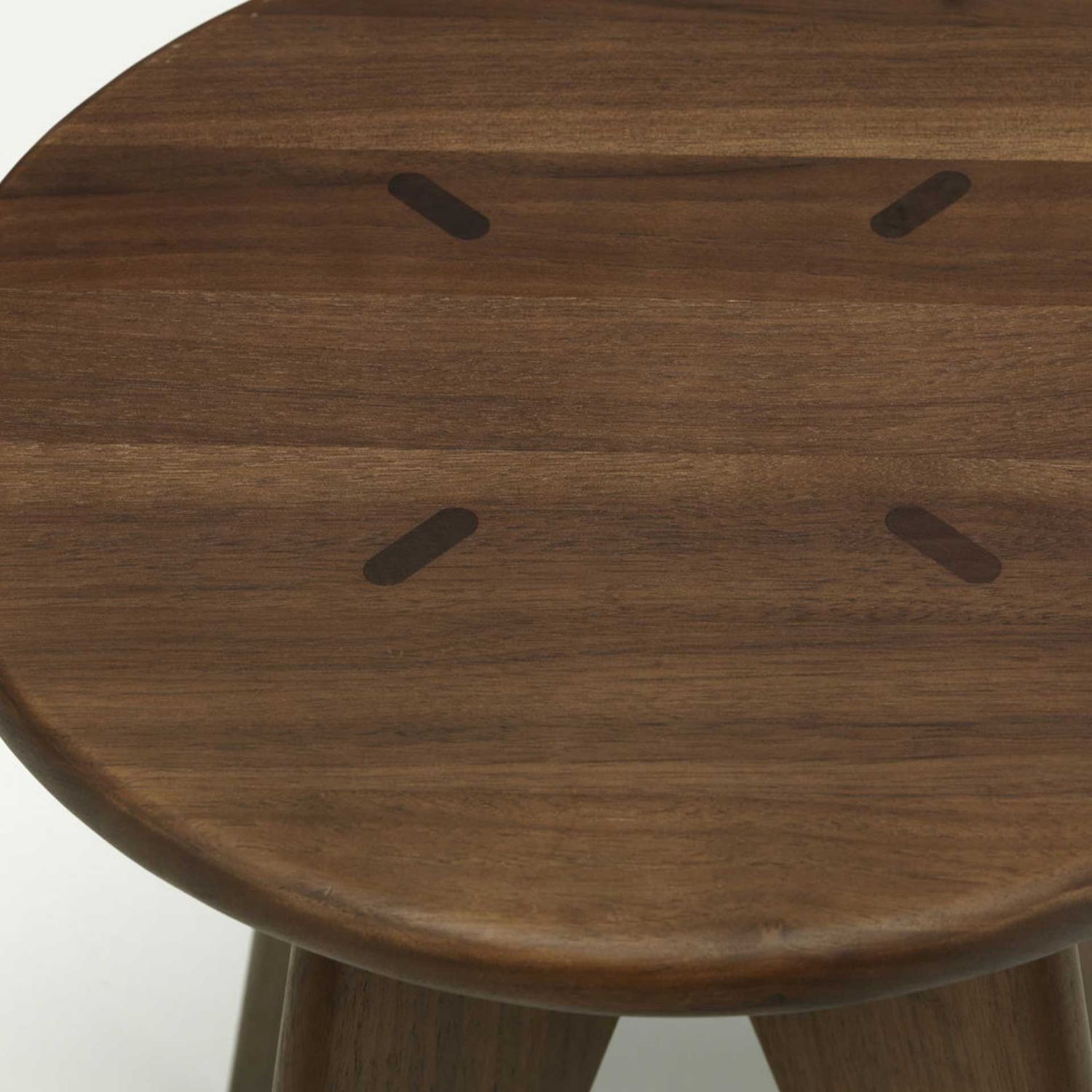 Vitra - Tabouret Bois Hocker Nussbaum natur, geölt