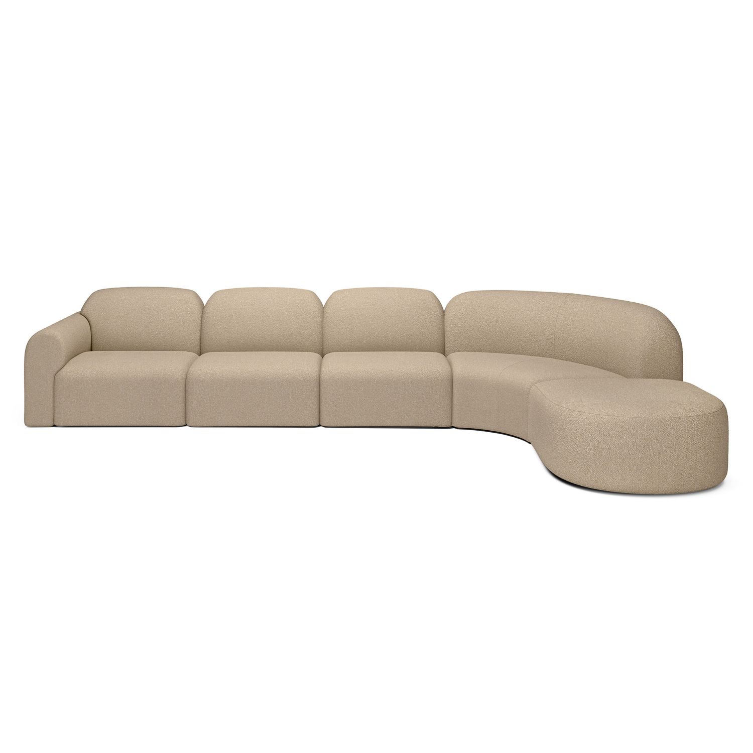 Ethnicraft - Bulky Hocker Almond