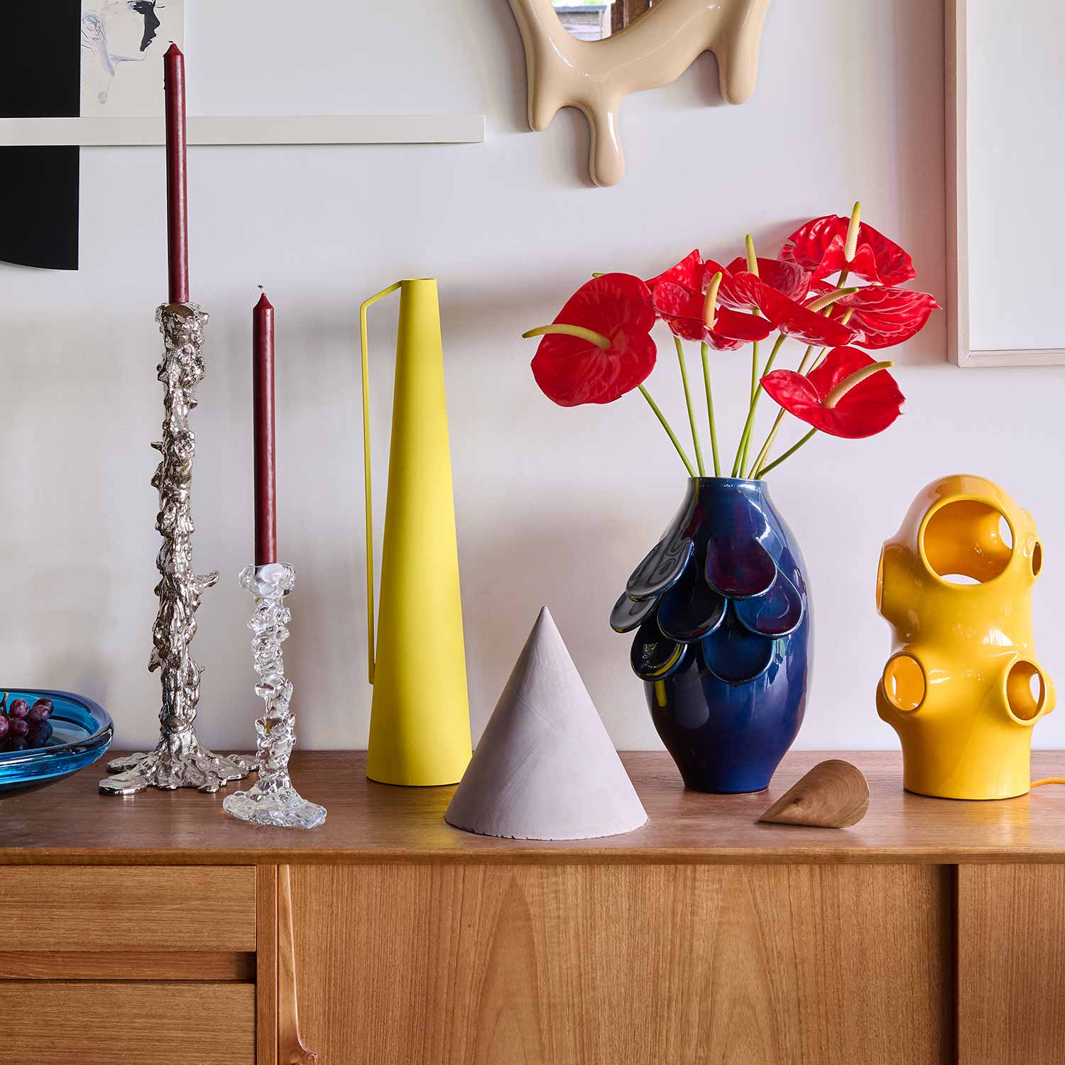 Pols Potten - Bulle Tischlampe hellblau