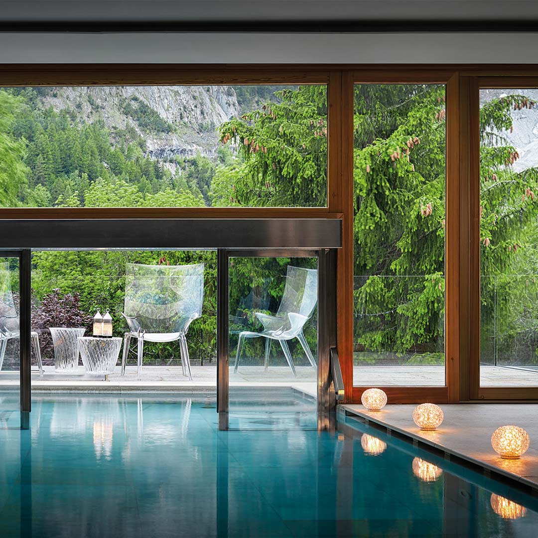 kartell planet appoggio leuchte ambiente pool 87500
