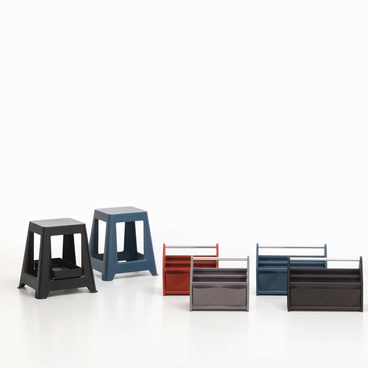 Vitra - Chap Hocker backstein