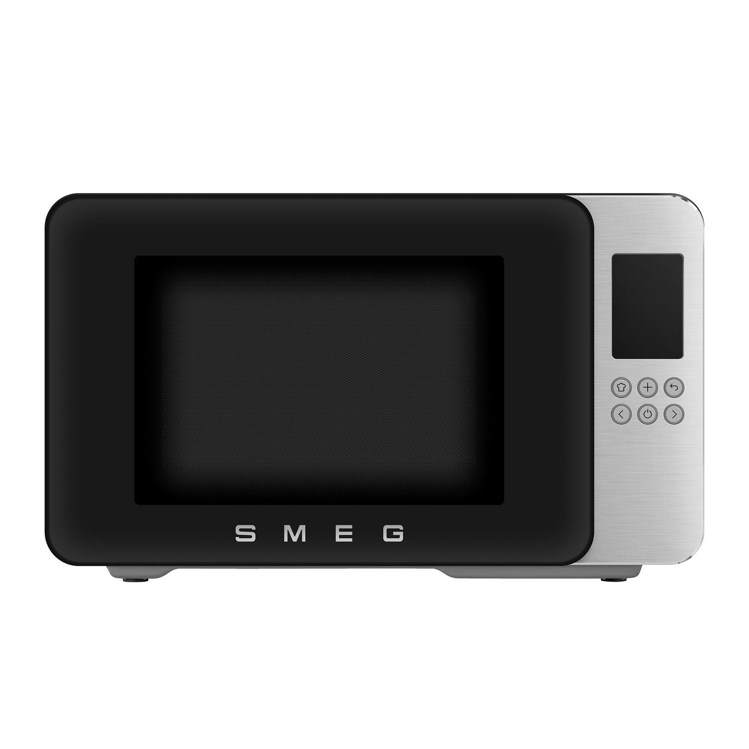 SMEG - Mikrowelle mit Grillfunktion MOC01 schwarz