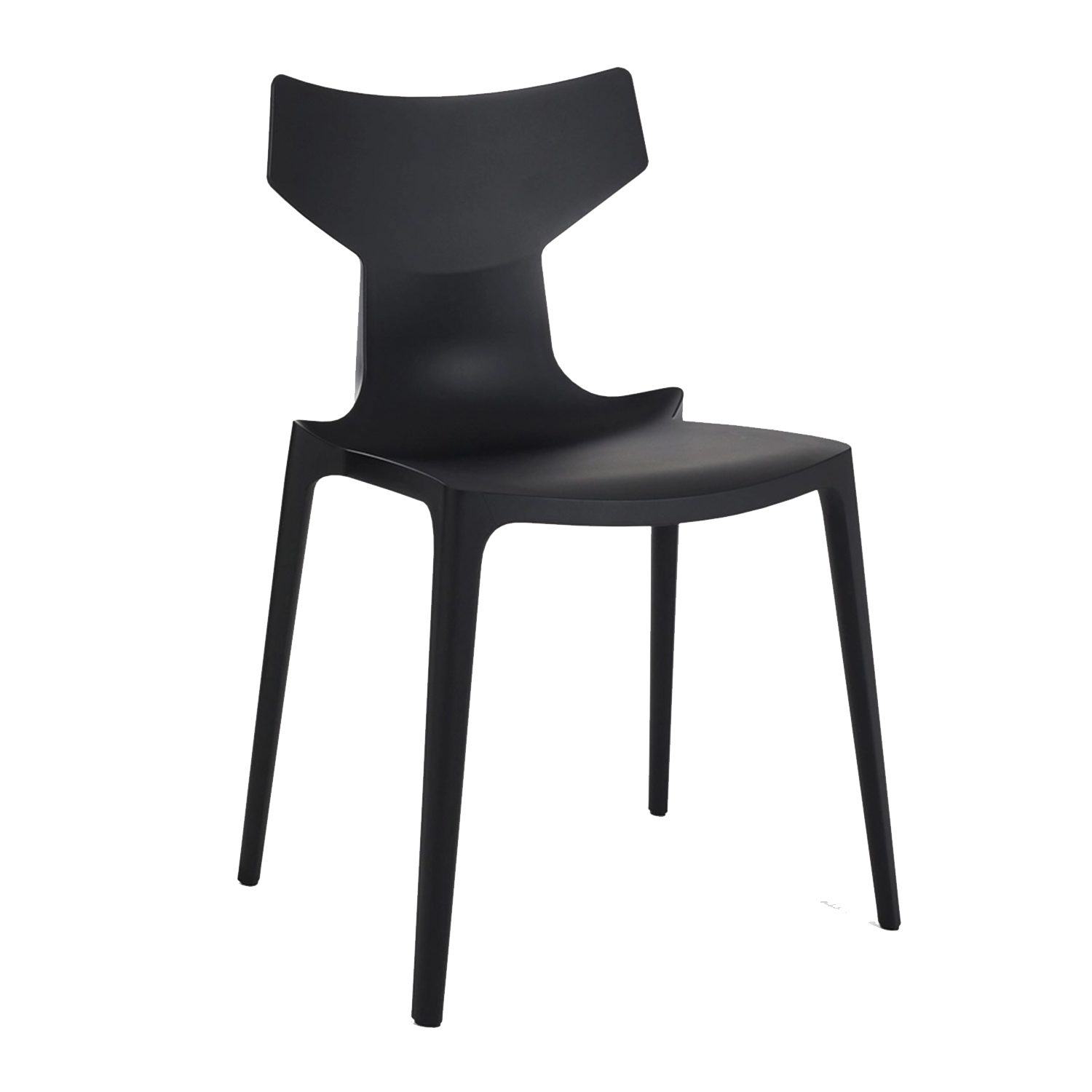 kartell re chair by illy schwarz 92965