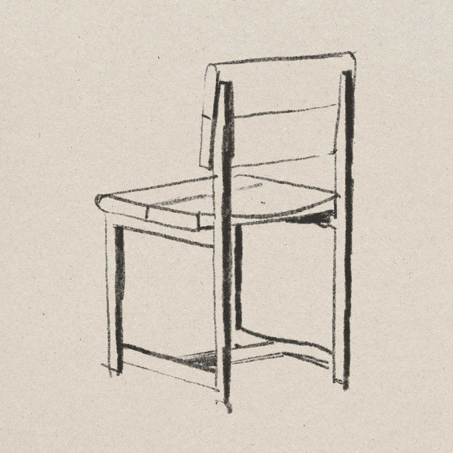 Ferm Living - Vist Esszimmerstuhl Douglas Fir