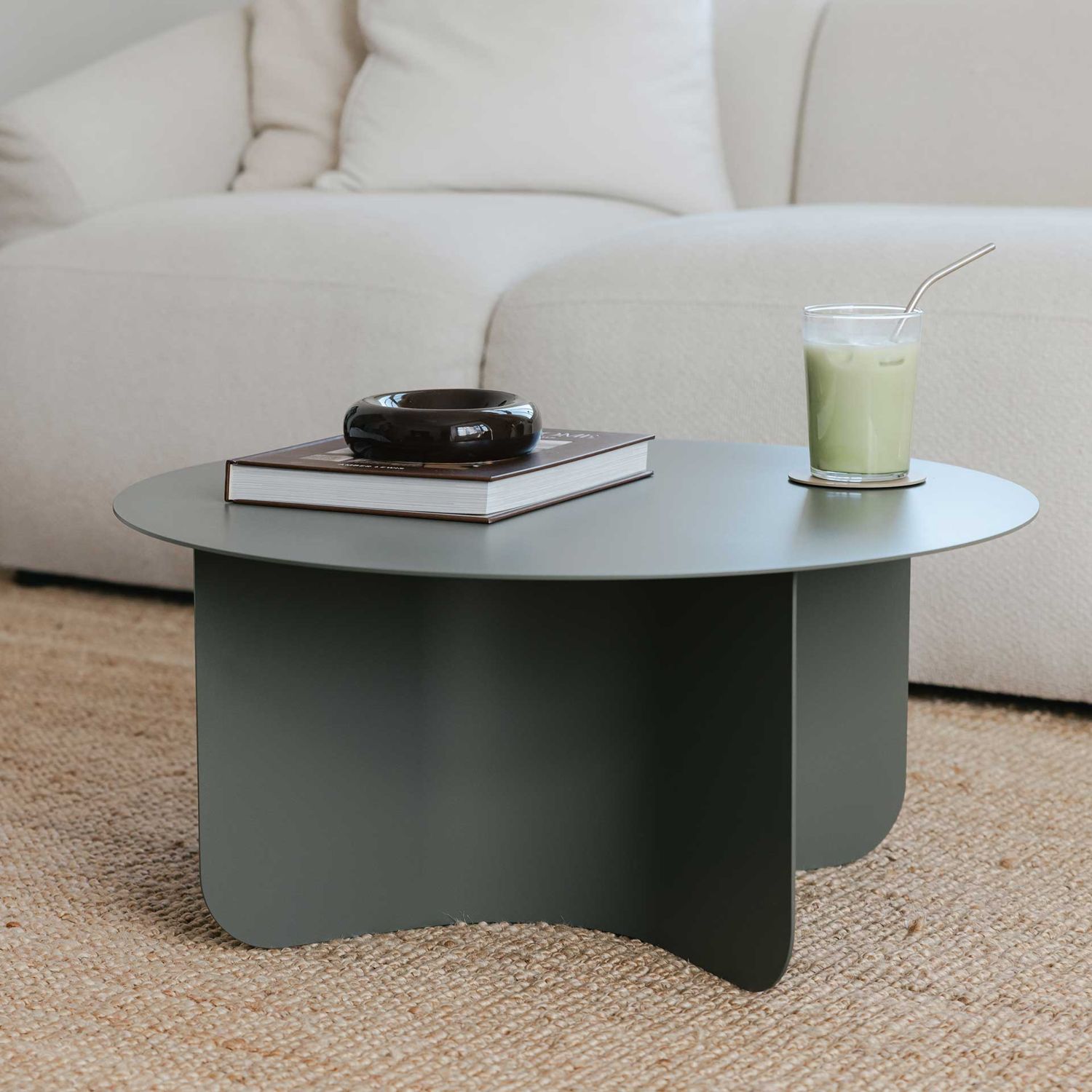 Metallbude - Miro Couchtisch green tea 65 cm