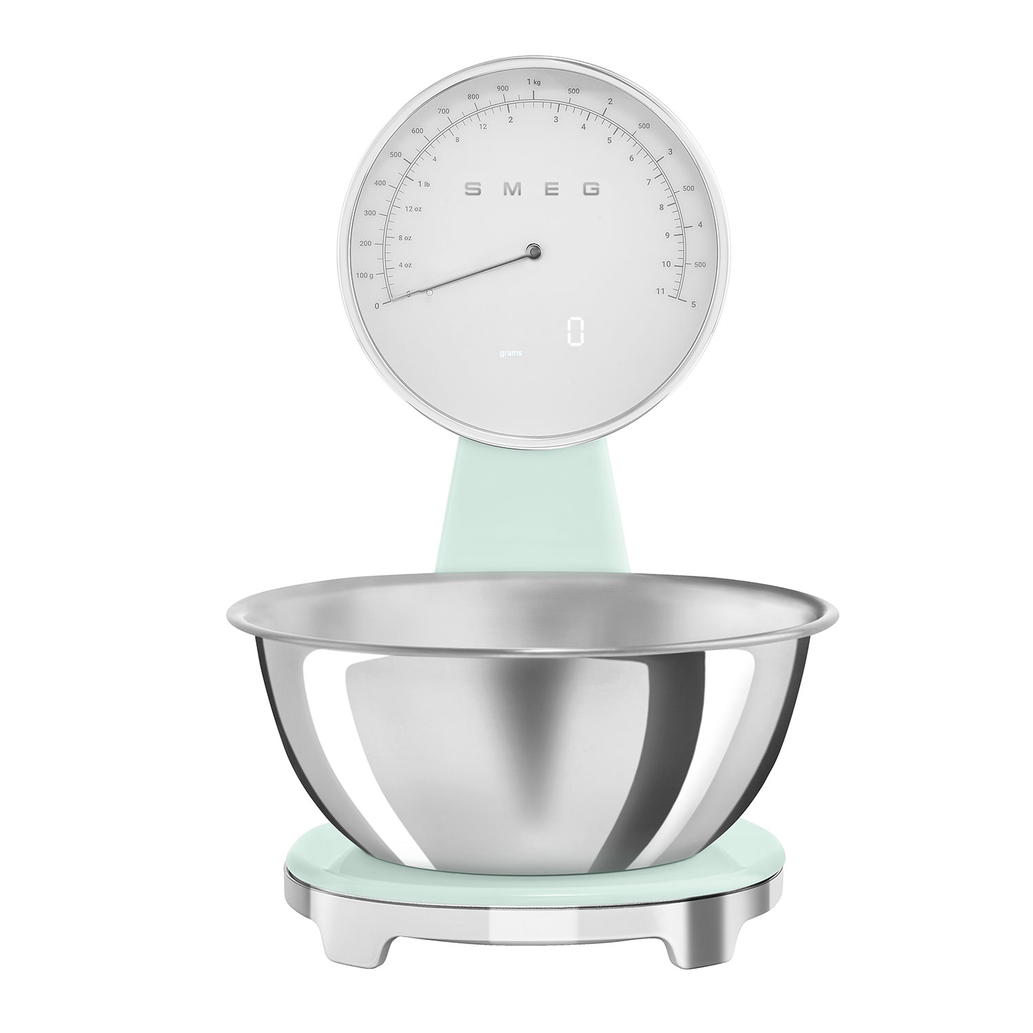 KSF01 SMEG Kuechenwaage pastelgruen KSF01PGWW 102256