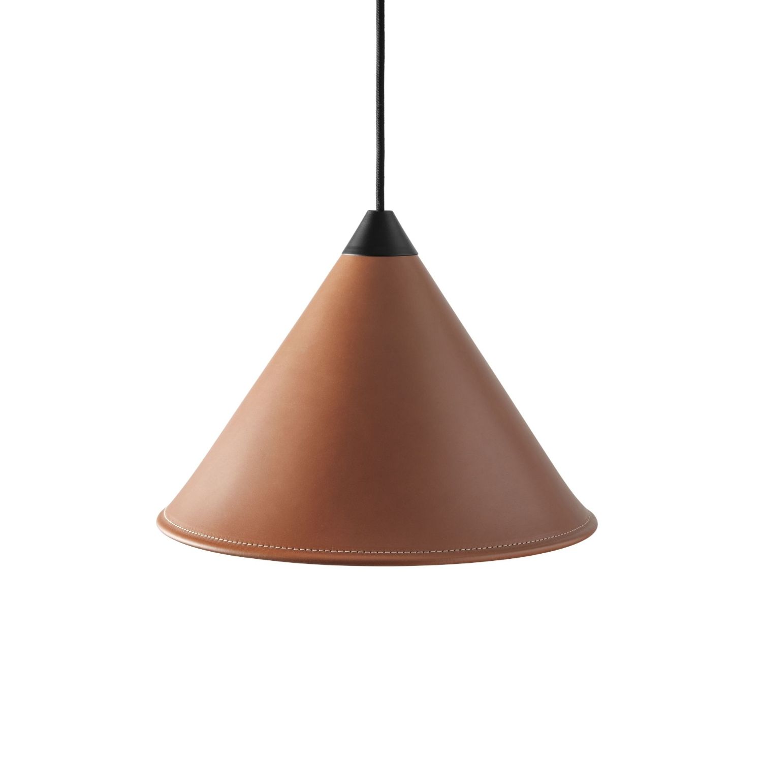 Cuero - Leather Cone Pendelleuchte S polo