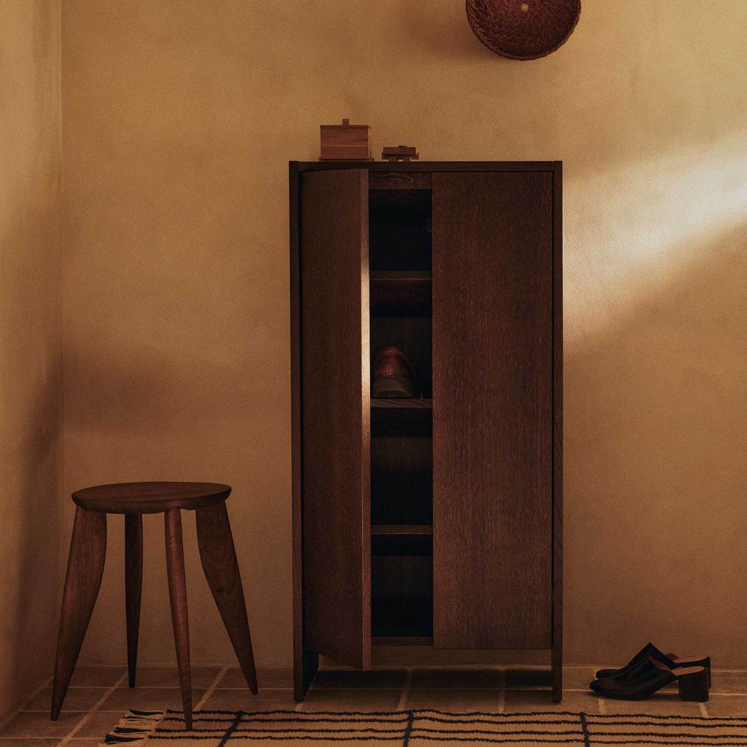 Ferm Living - Parcel Schrank nieder eiche