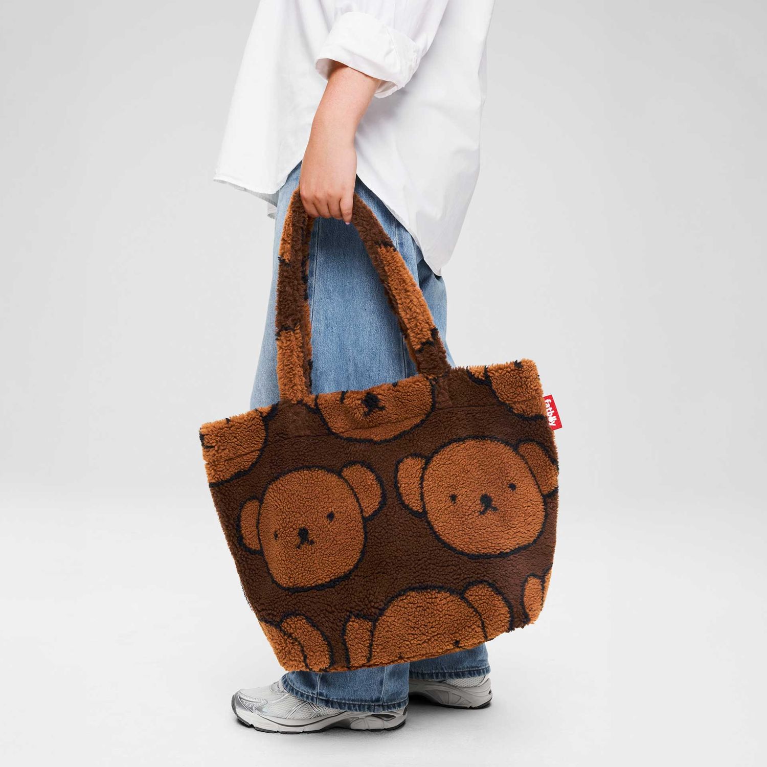Fatboy - Totebag Teddy x Boris brown Tasche