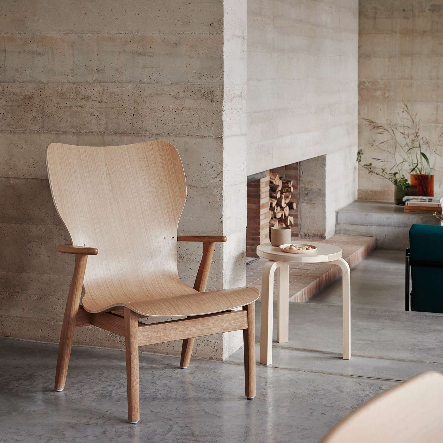 artek hocker 60 birke ambiente sessel 90668