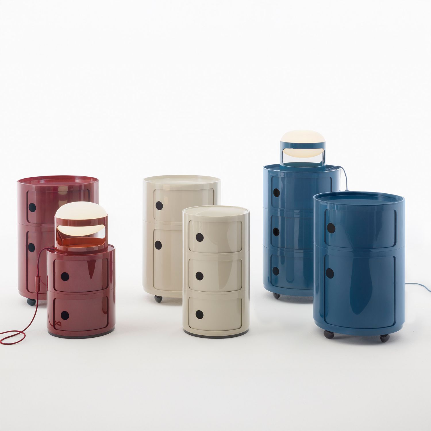Kartell - Componibili new big 3 / 4923 orange