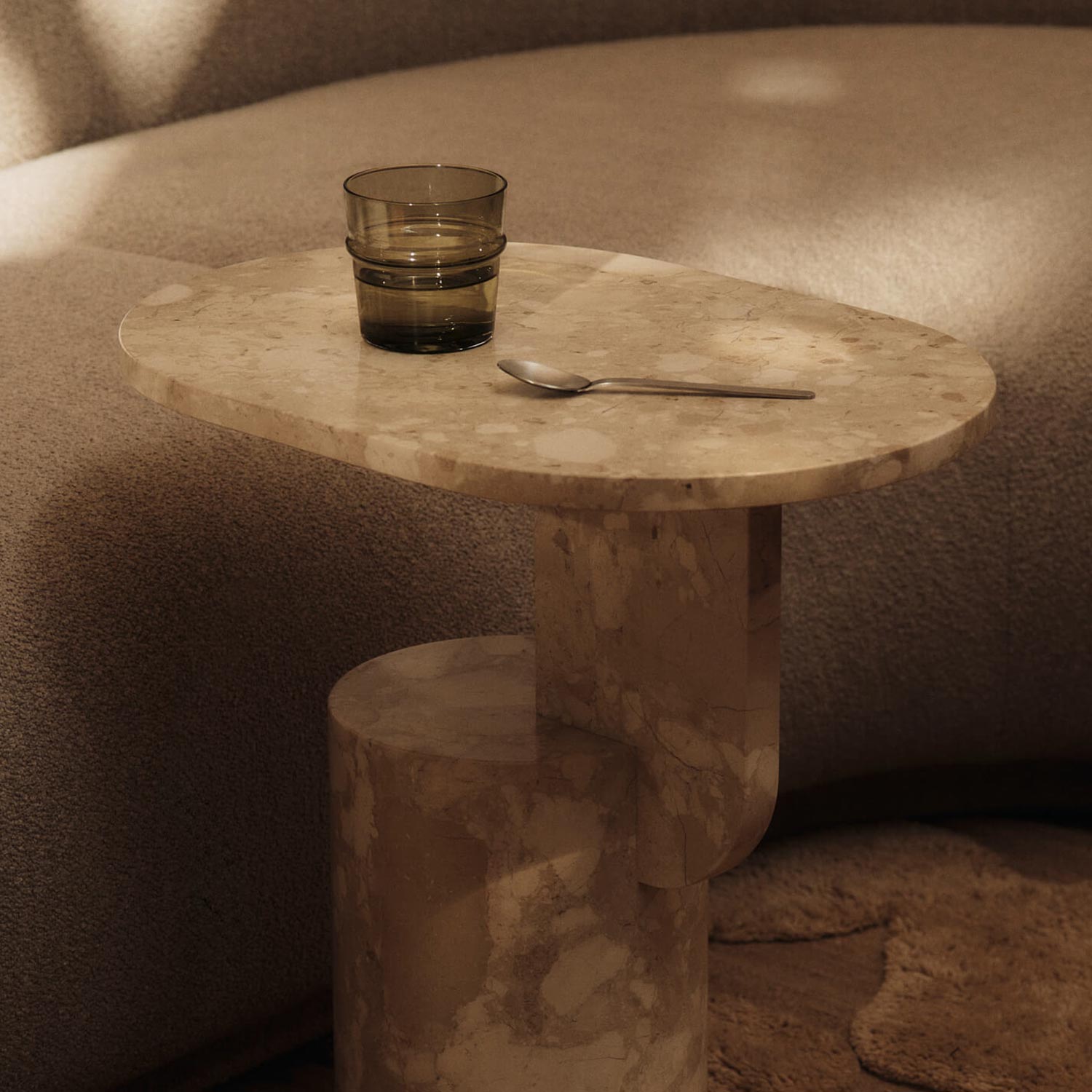 Ferm Living - Insert Beistelltisch stone sand