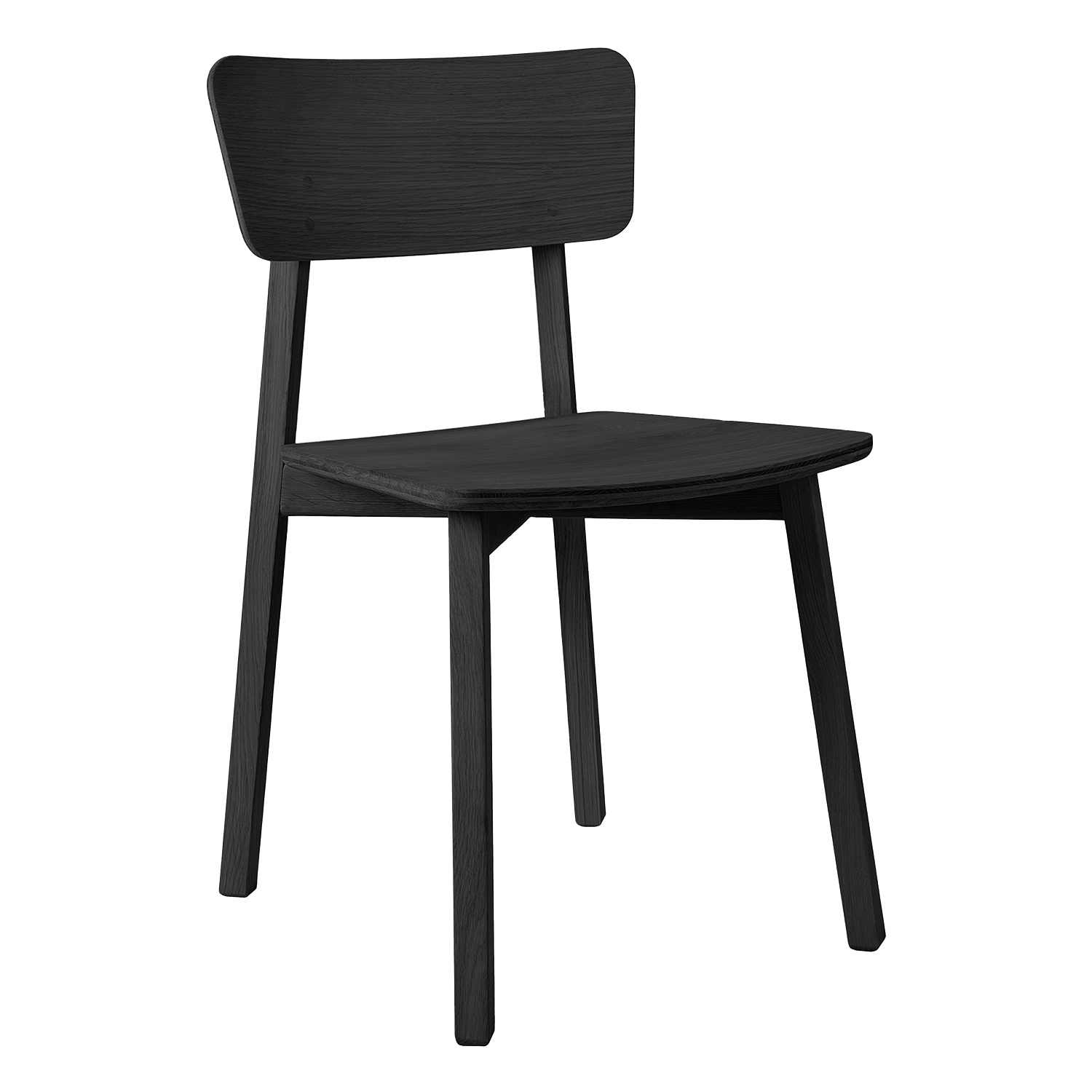 ethnicraft casale stuhl schwarz freisteller 88252