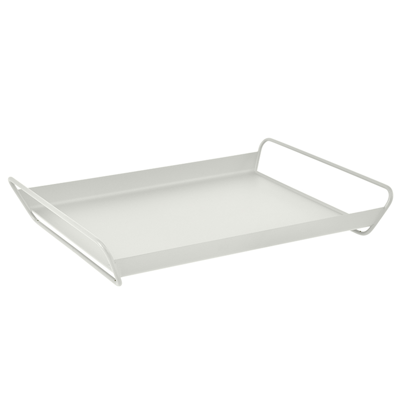 fermob alto tablett 53cm lehmgrau 77652