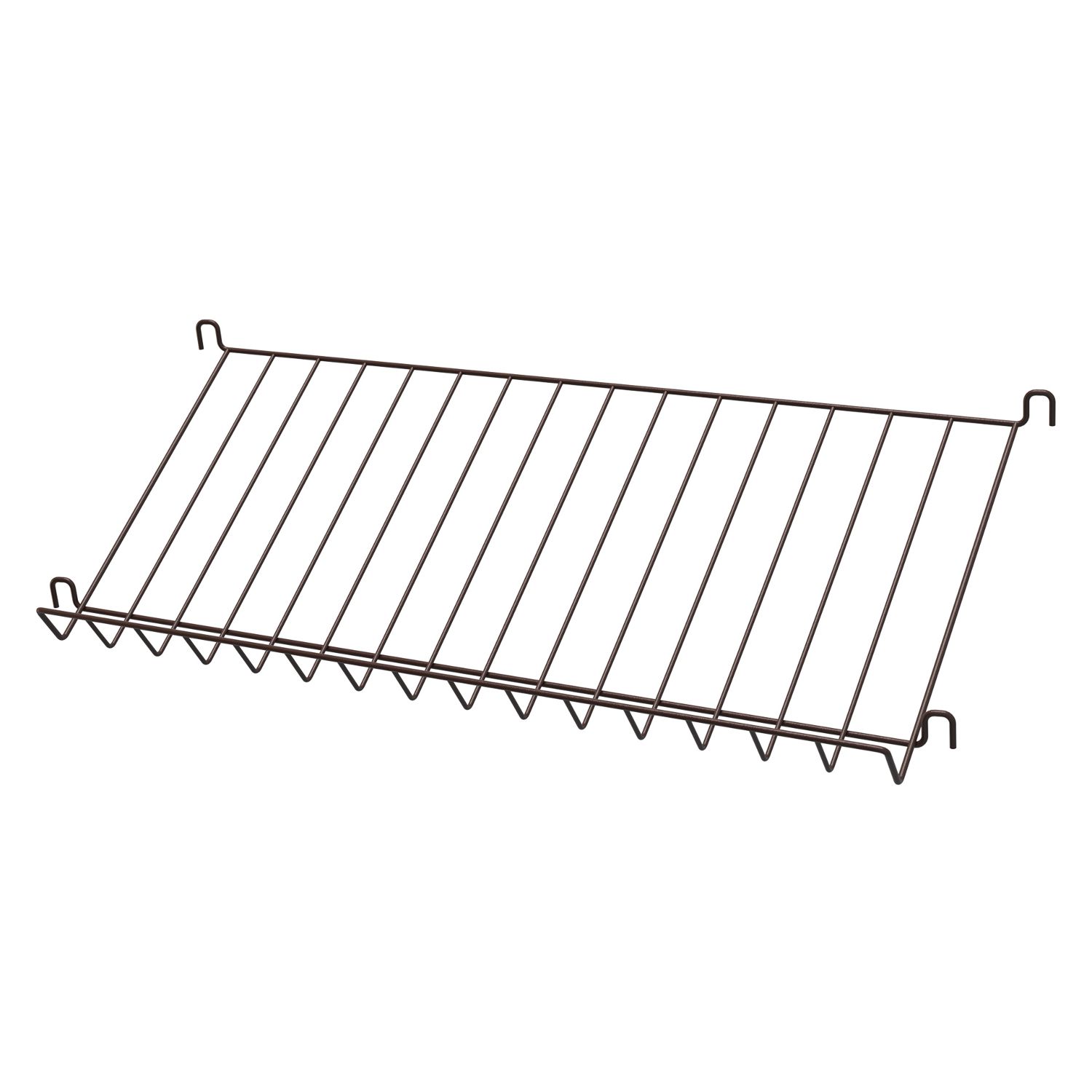 string - Zeitschriftenablage dunkelbraun
