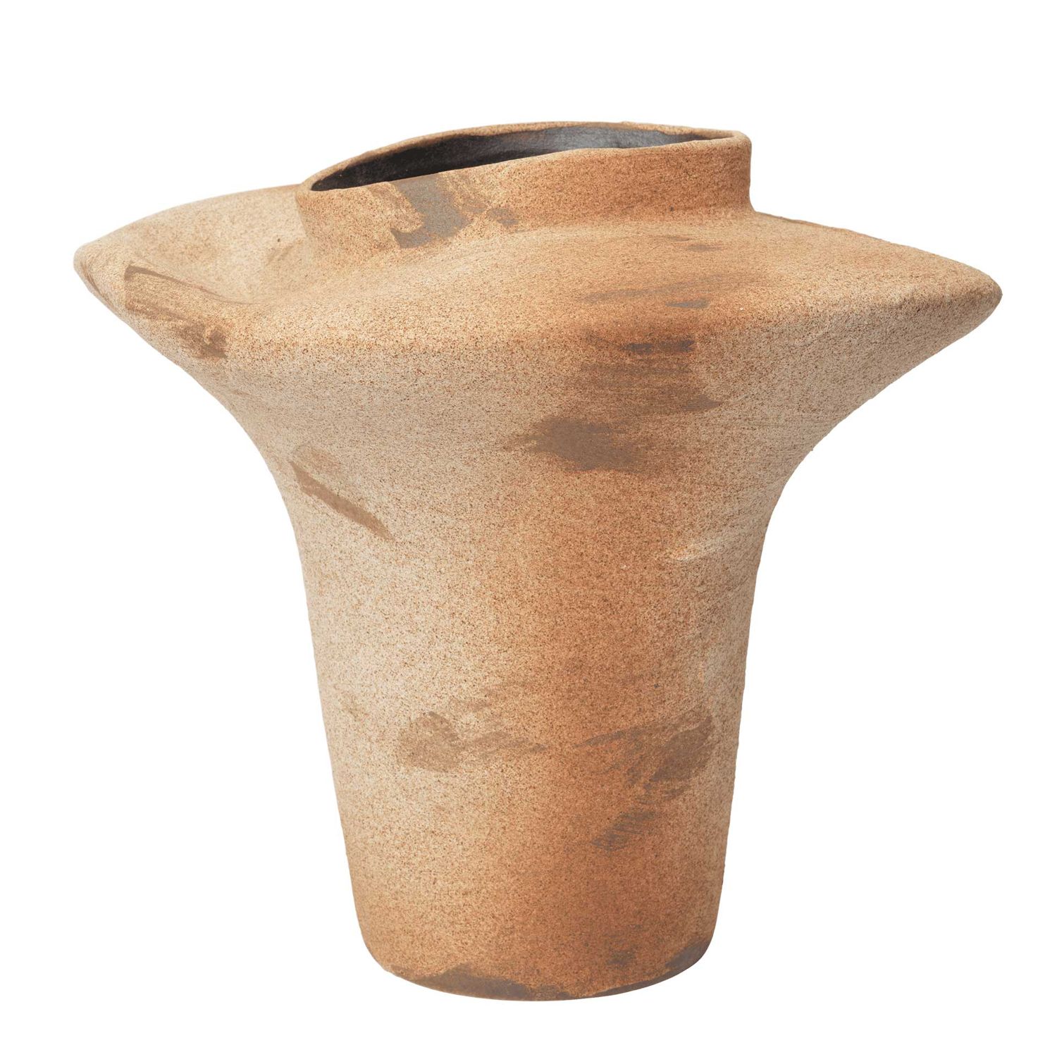 Ferm Living - Evio Vase H 35 cm burnt umber