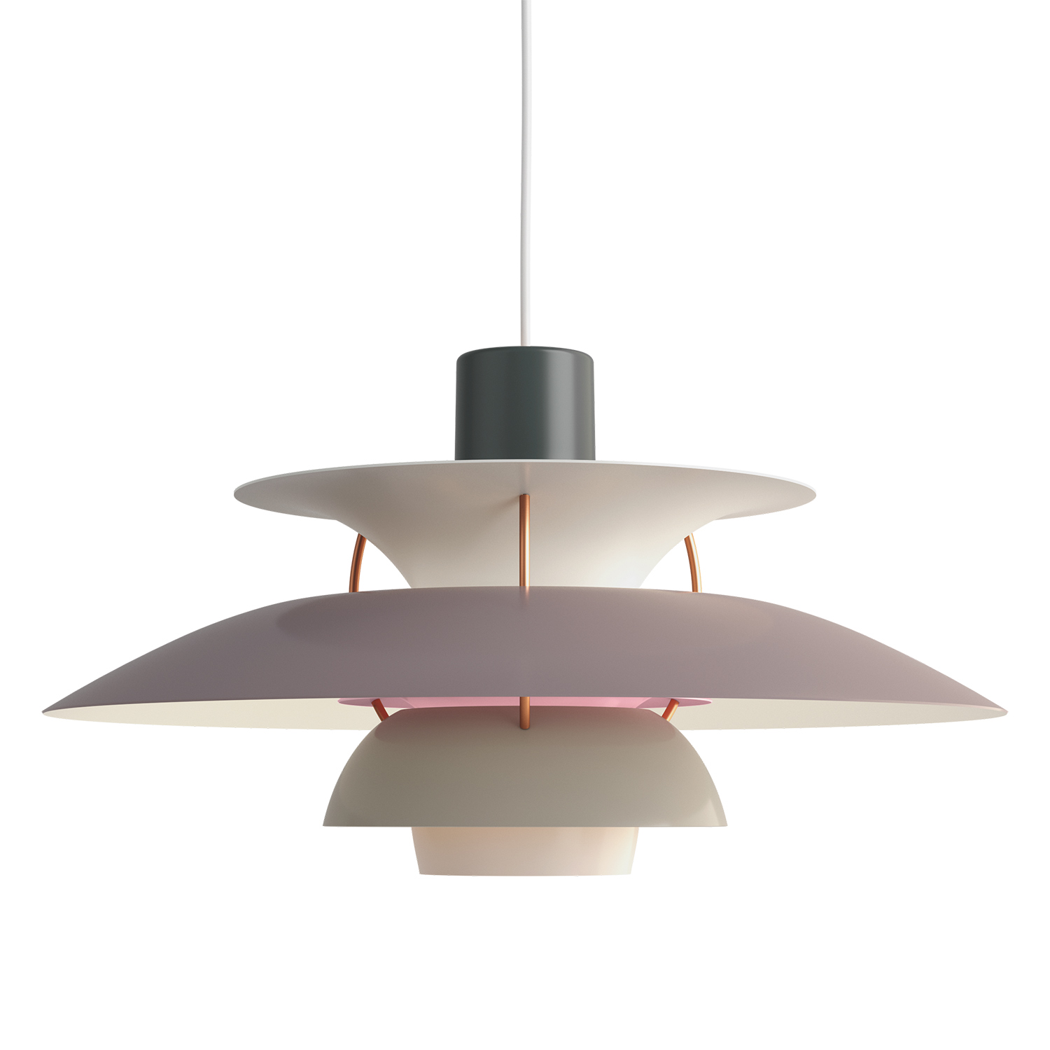 Lous Poulsen  PH 5 Pendelleuchte Hues of grey 106252