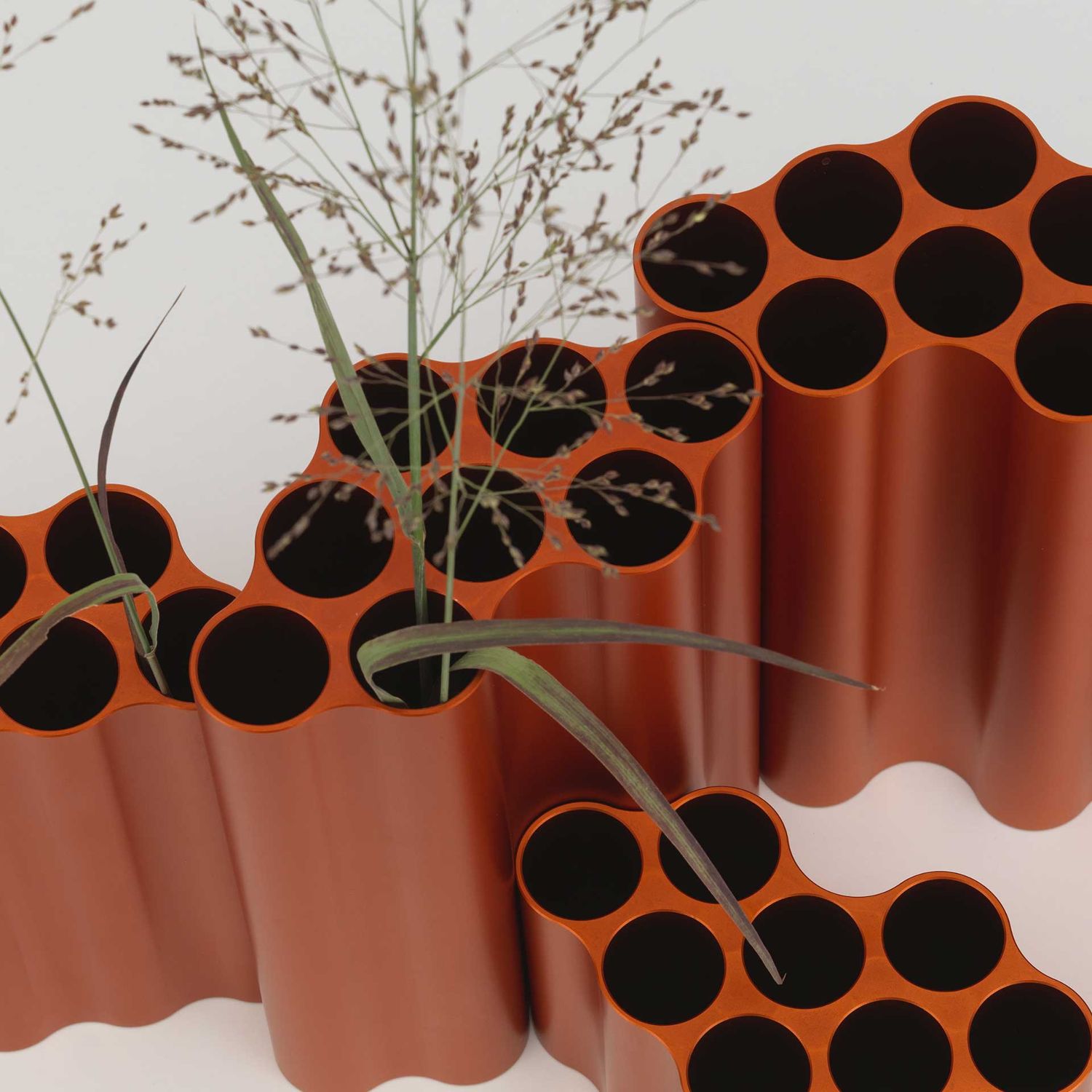 Vitra - Nuage Vase small burnt orange eloxiert
