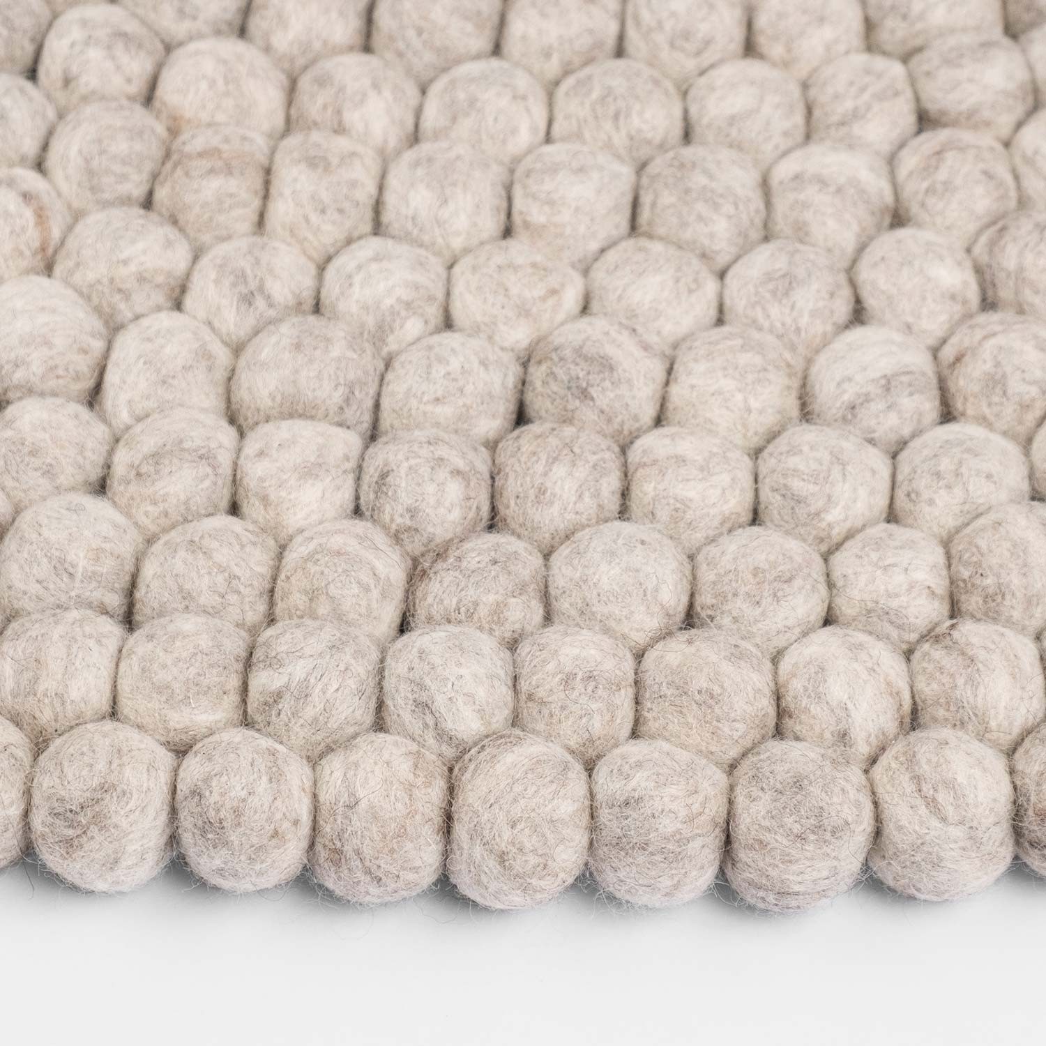 myfelt - Béla Filzkugelteppich rund 120 cm